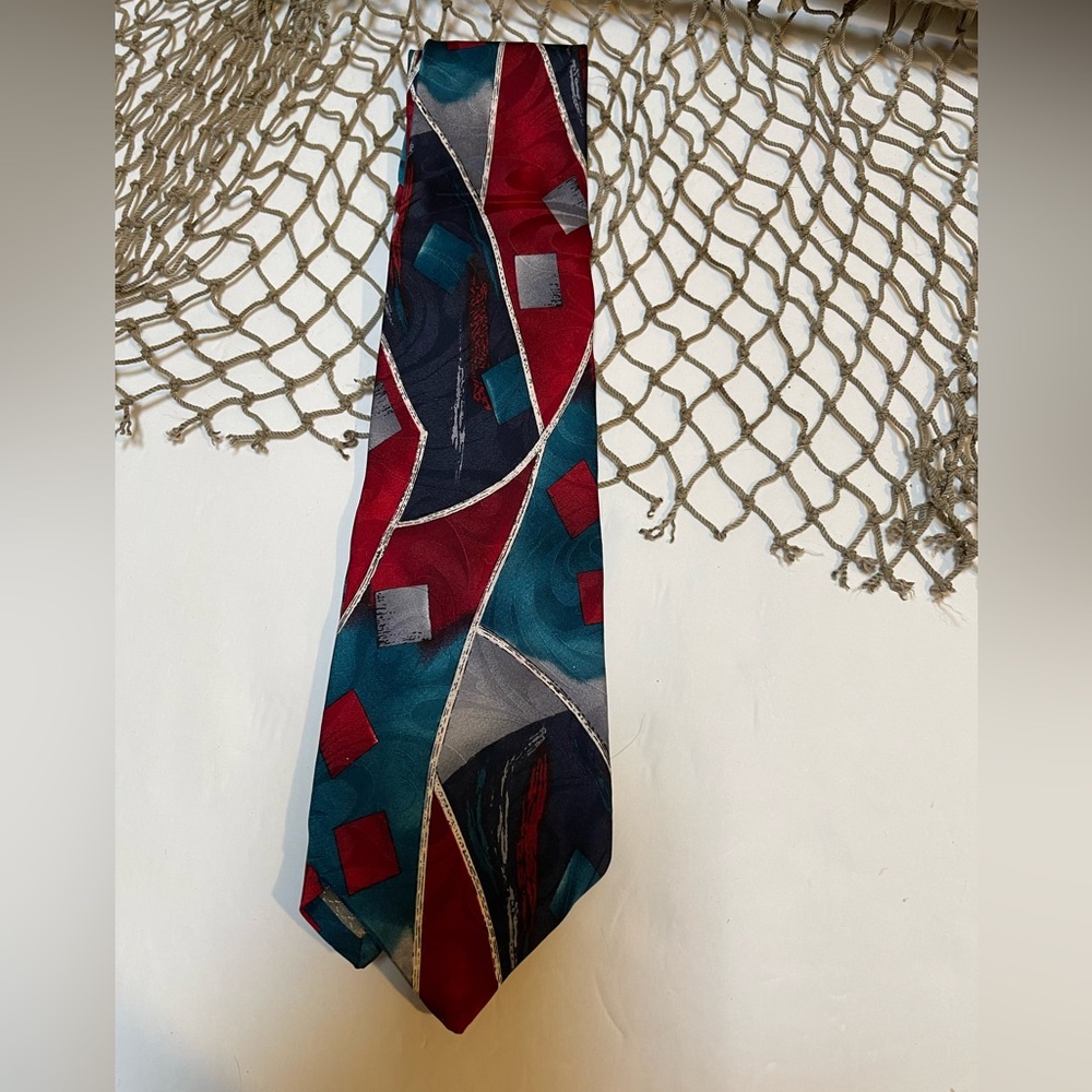 Mens Adolfo Silk Tie Luxury Necktie Tie